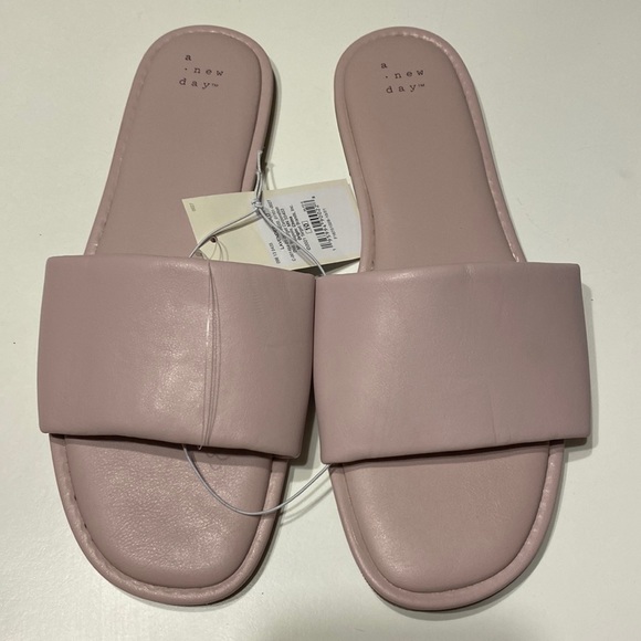 a new day Shoes - NWT Women’s Lavender Slip-On Sandals by a new day. Size 10.